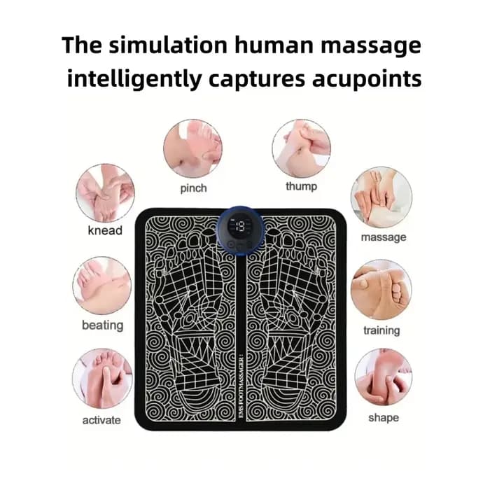 Masseur de pieds intelligent pour points d'acupuncture