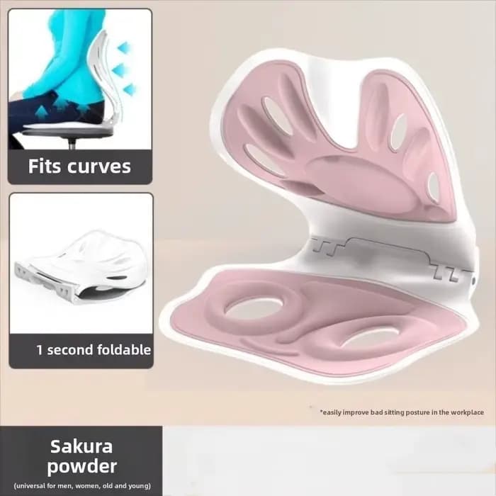 Coussin de soutien du dos pliable