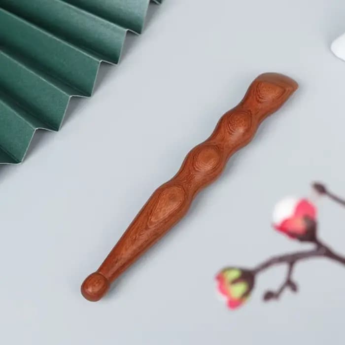 Bâton en bois d'acupression