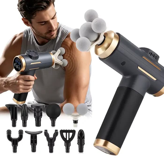 Pistolet de massage à percussion 24W 3200 tr/min