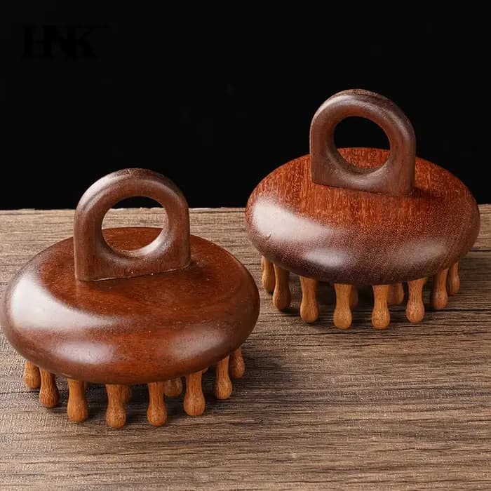 Peigne de Massage thérapeutique en bois