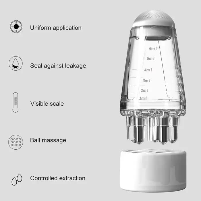 Applicateur de cuir chevelu de 6ml