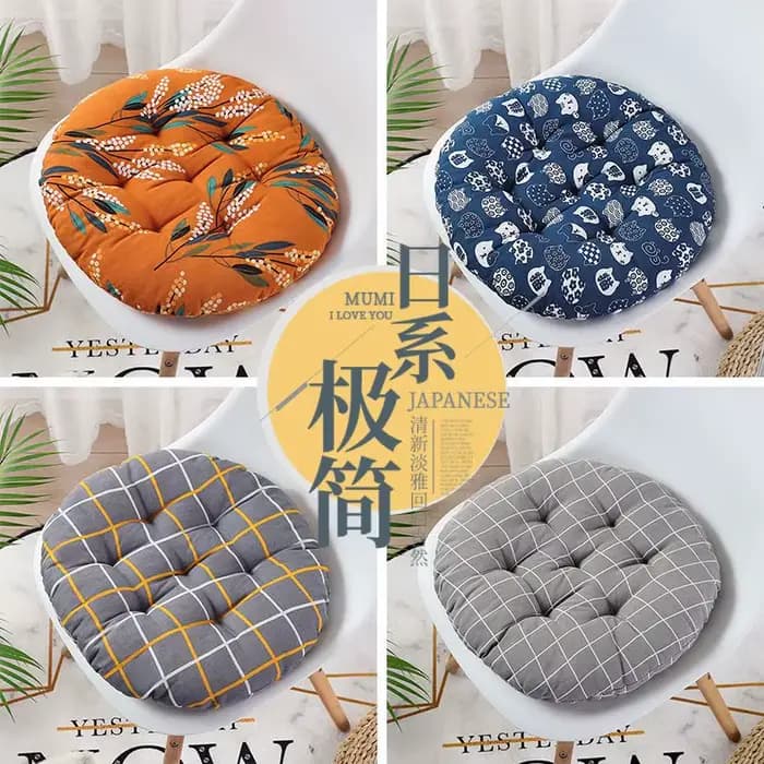 Coussin Rond Épais Anti-Irritation pour Bureau