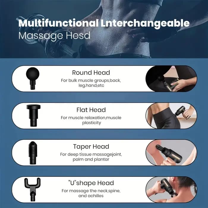 Pistolet de massage électrique portable PerSCH
