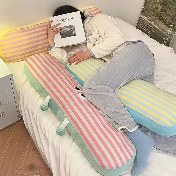 Fille Clip jambes côté oreiller de couchage lit coussin canapé grand dos mignon Long câlin oreiller sol coussin chaise coussin oreiller