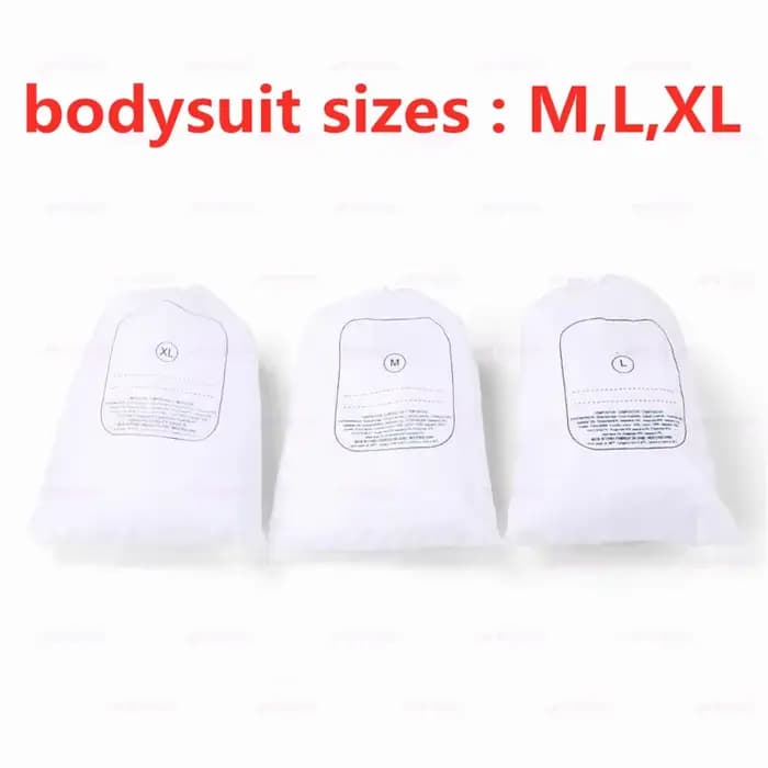 Body de couleur blanche pour Spa, vêtements jetables, façonnant la beauté, pour Machine de Massage à rouleaux sous vide