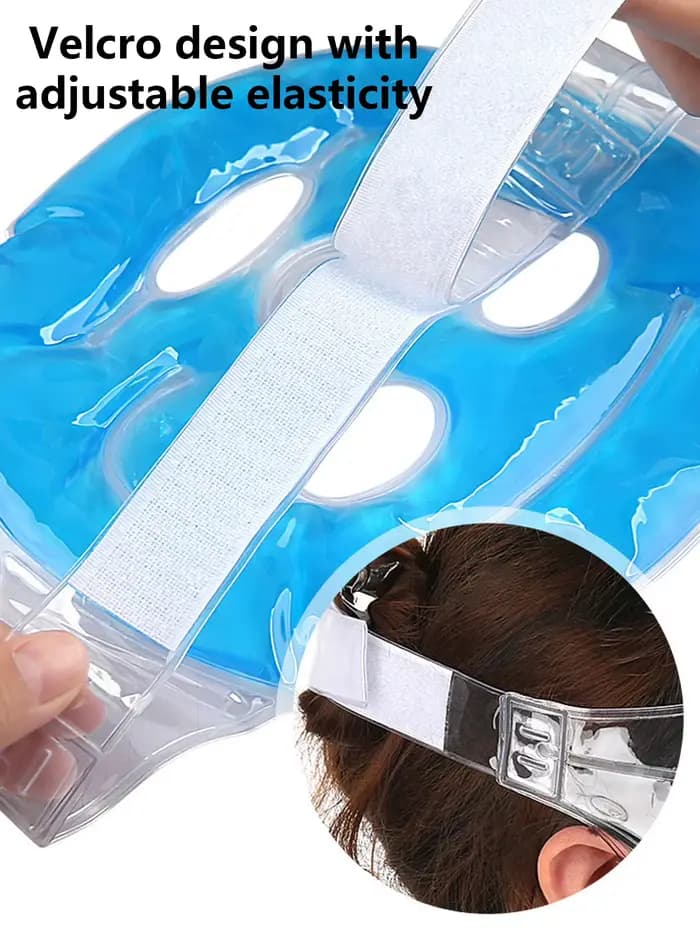 Masque facial en gel froid