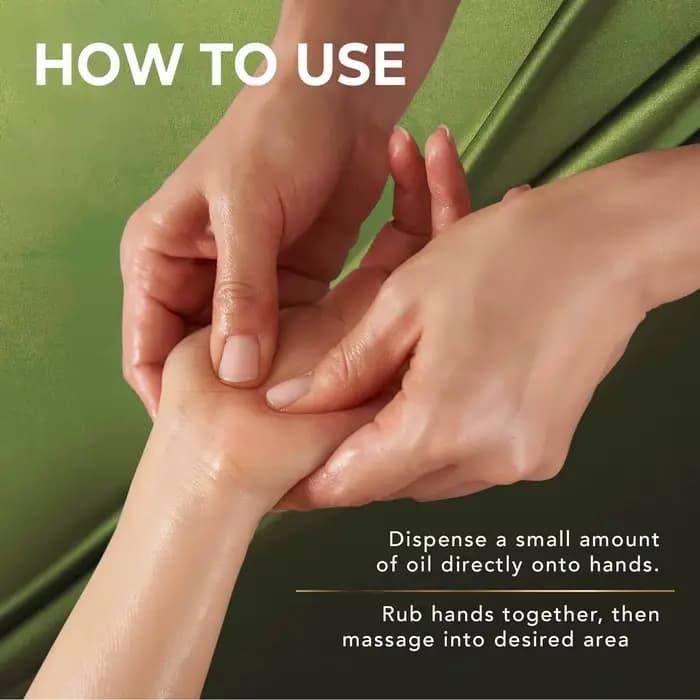 L'huile de massage