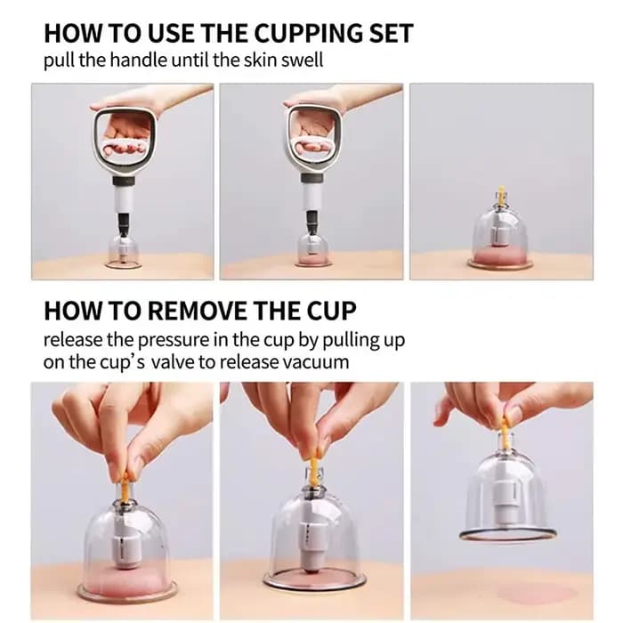Pot de massage Chi ping sous vide