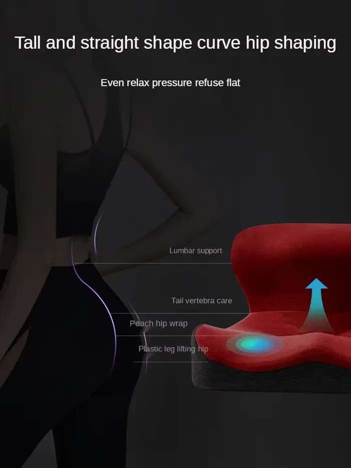 Coussin orthopédique en mousse à mémoire de forme «L»