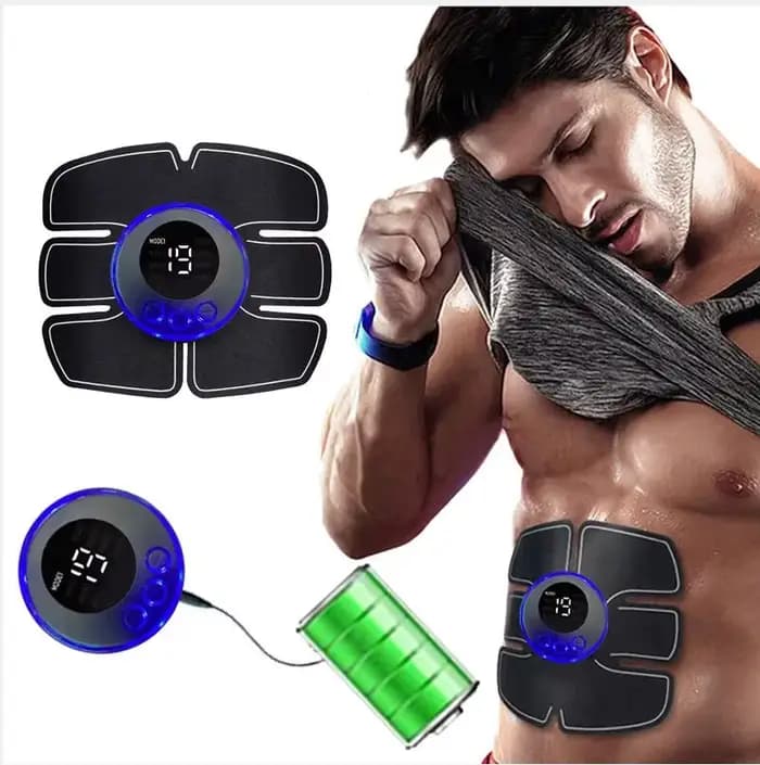 Masseur musculaire Abdominal Fitness ABS bras patchs d'entraînement Instrument d'exercice