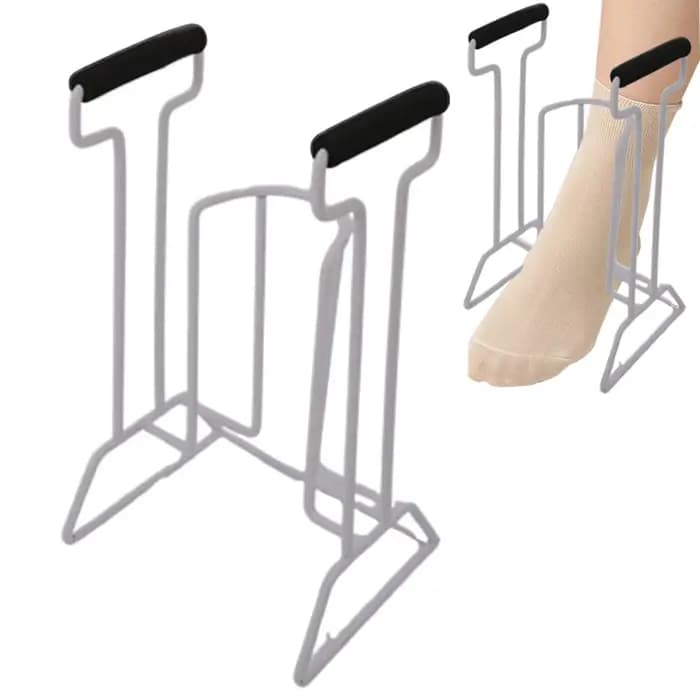 Dispositif d'aide au chaussette de Compression amélioré