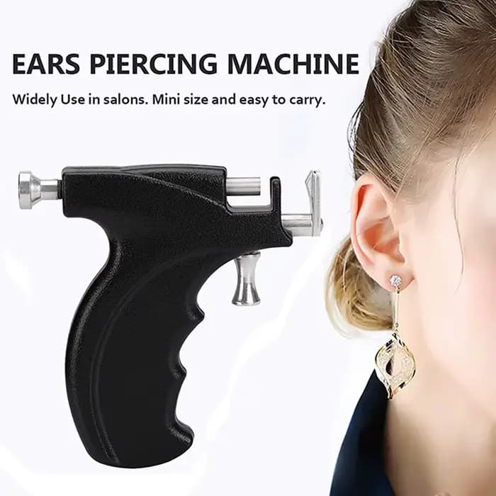 Kit d'outils pour pistolet de perçage d'oreille, outils de pointe de boucles d'oreilles, oreilles, nez, nombril, lèvres, clous, boucles d'oreilles, Kits de pois à domicile
