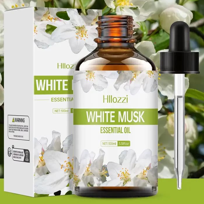 L'huile essentielle de musc blanc convient aux soins de la peau, aux bain et aux douche, comme diffuseur pour tous les types de peau.