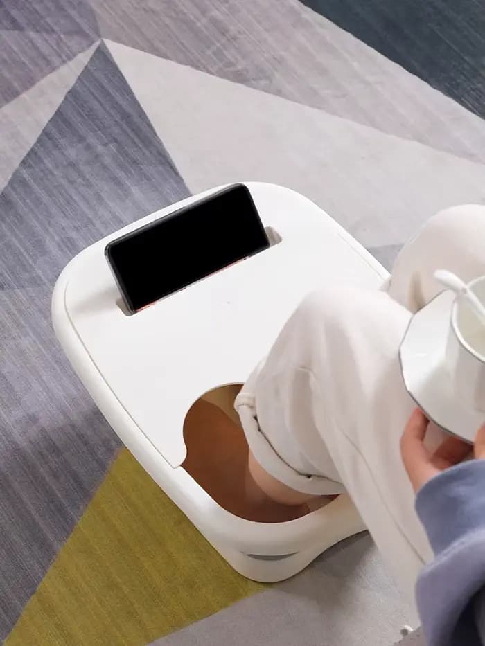 Bain de pieds pliable, seau de Massage