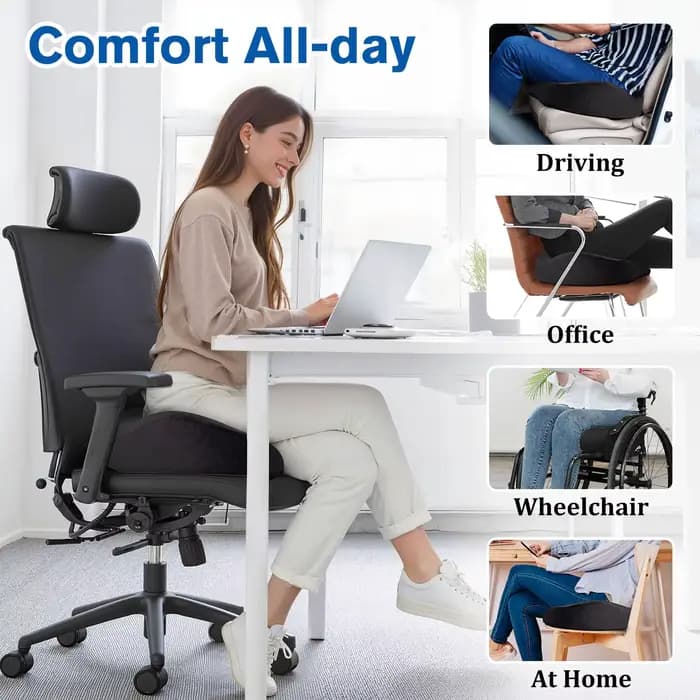 Coussin à mémoire orthopédique en Gel