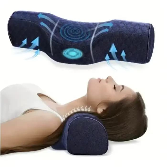 Oreiller orthopédique pour le cou : soutien cervical supérieur