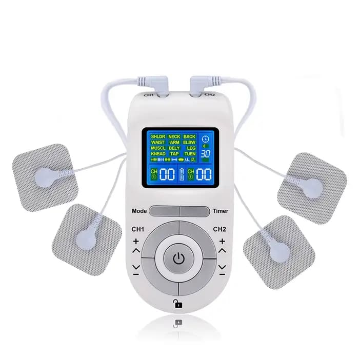 Nouveau stimulateur musculaire électrique Tens Ems Acupuncture visage corps masseur thérapie numérique Herald outil de Massage électrostimulateur