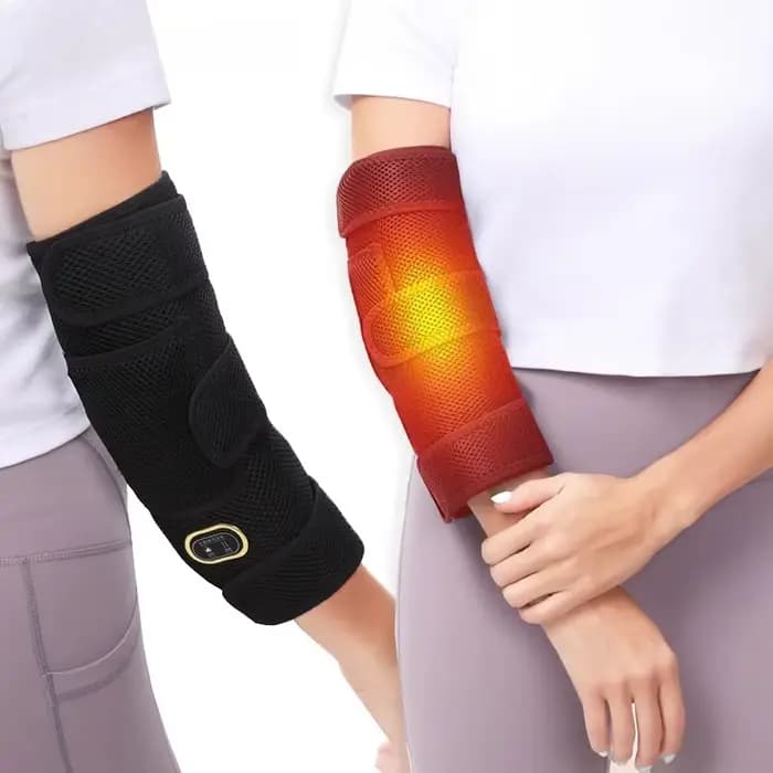 Masseur de coude à 3 vitesses avec chauffage et vibrations