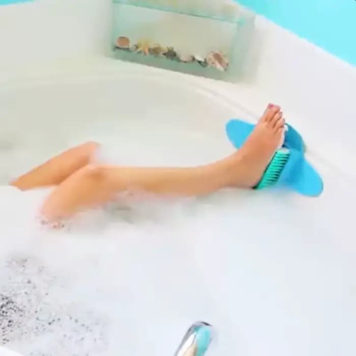 Brosse exfoliante pour les pieds