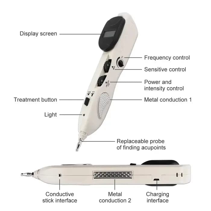 Stylo électronique d'acupuncture TENS