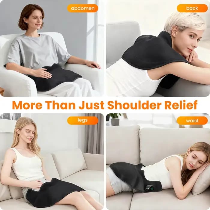 Coussin chauffant électrique pour les épaules et le cou