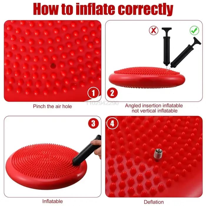 Coussin d'équilibre gonflable de 13