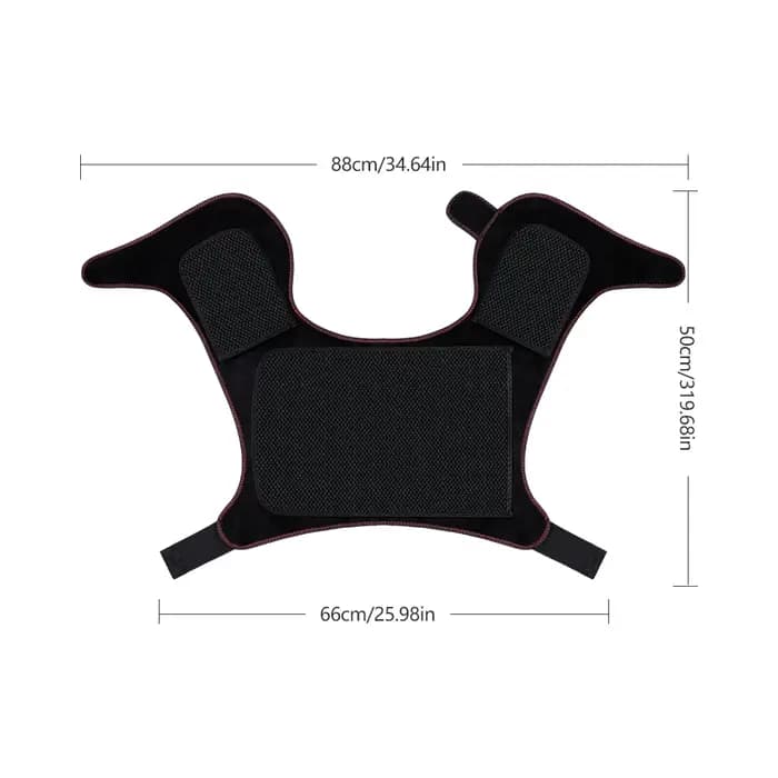 Coussin chauffant lesté pour dos et épaules avec 3 réglages de chaleur et minuteries – Cadeau de soulagement des maux de dos pour hommes et femmes