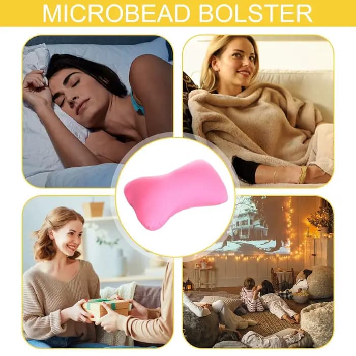 Coussin de soutien en microbilles pour le cou