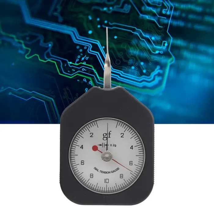Tensiomètre SEG‑10‑2, tensiomètre portable à double pointeur, jauge de tension, outils de mesure de force 10g