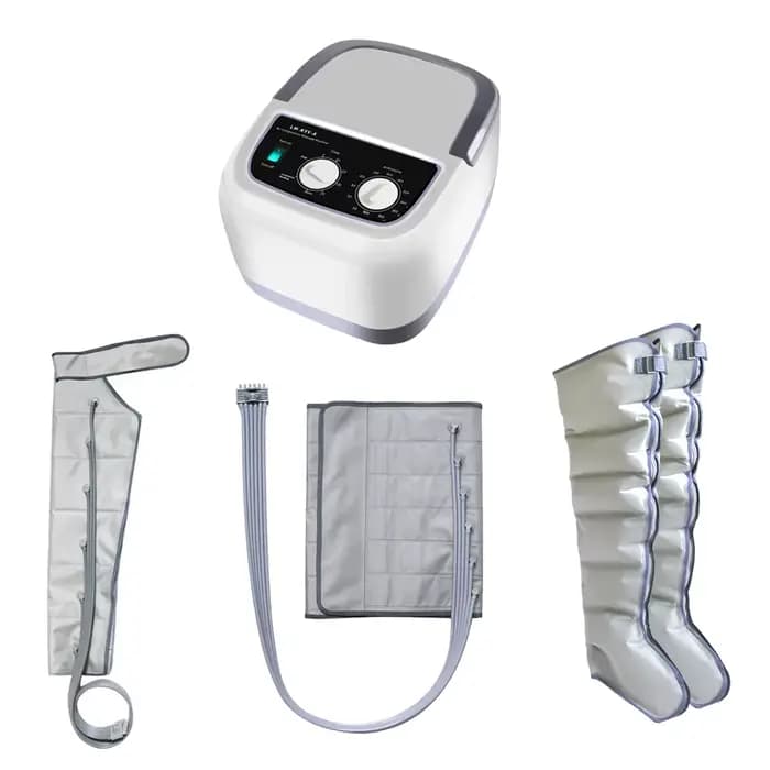 Machine pneumatique de pression d'onde d'air de taille de bras de thérapie de Massage des pieds de jambe de Compression