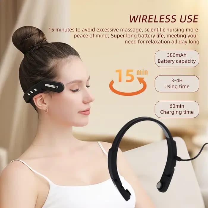 Masseur de tête électrique 3D EMS