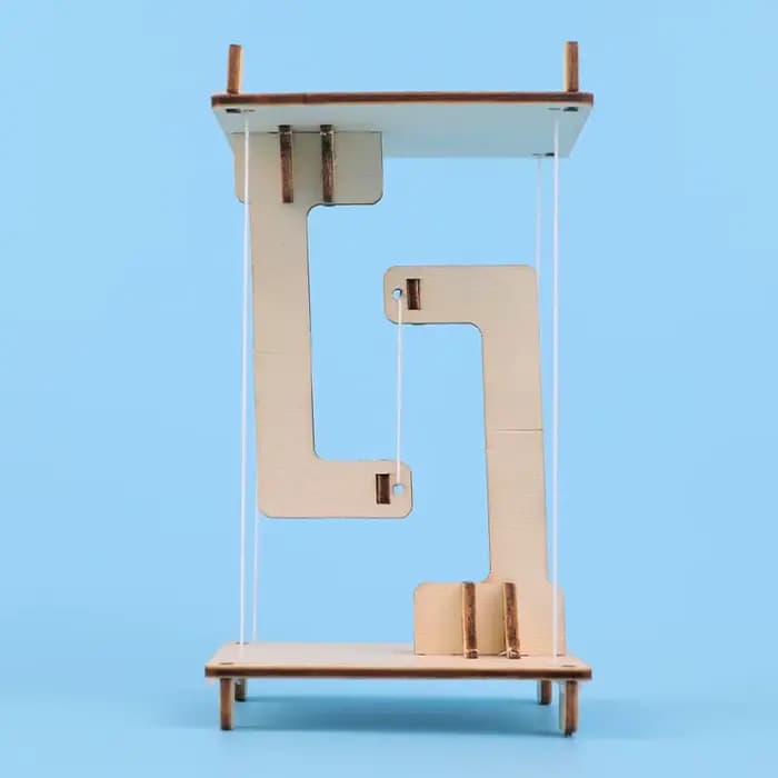 Sé structure de tension science petite production petite invention bricolage éducation des enfants puzzle fait à la main matériel expérimental jouet