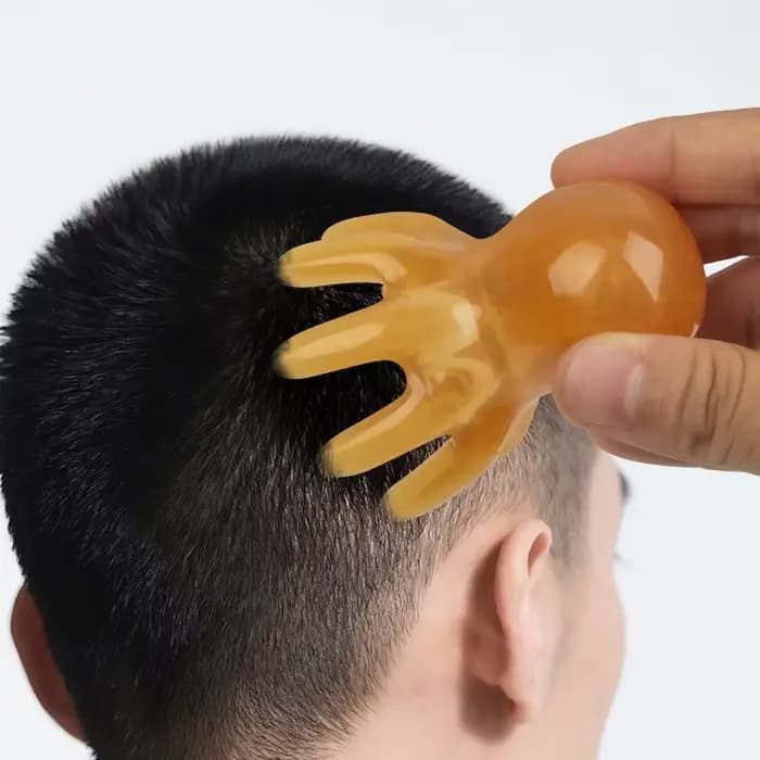 Peigne de massage pour la tête Octopus