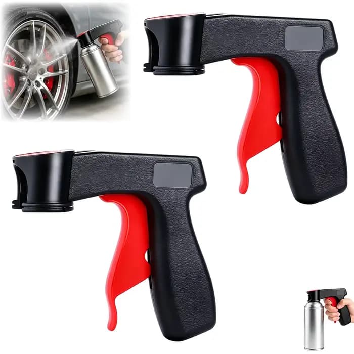 Pistolet de pulvérisation aérosol pour voiture avec poignée de déclenchement pour la peinture automobile, l'entretien, le polissage, outil d'entretien automobile, accessoires portables