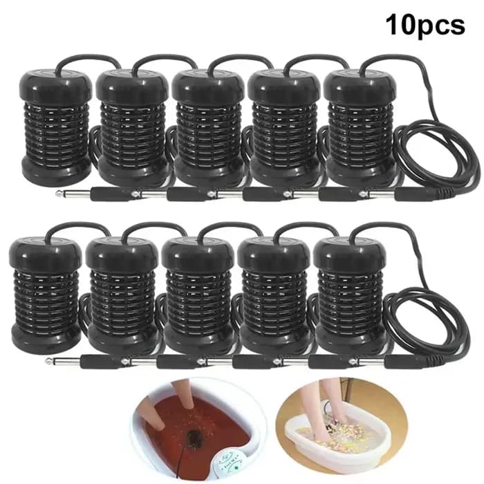 5/10 pièces Têtes ioniques pour bain de pieds