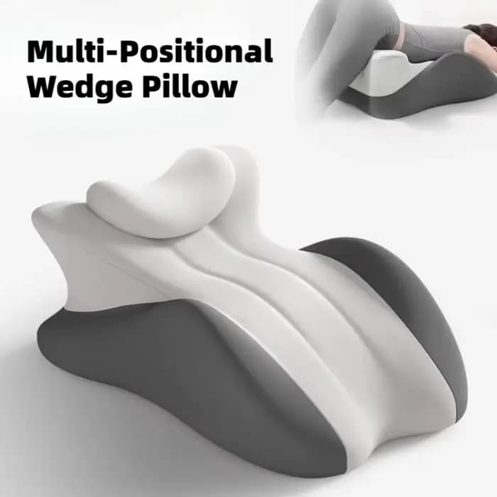 Oreiller compensé multi-positions en mousse à mémoire de forme
