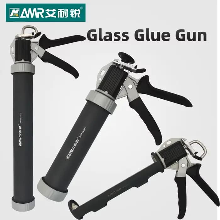 AMR 9 pouces 15 pouces pistolet à calfeutrage robuste en alliage d'aluminium pistolet à calfeutrage manuel pour fenêtres portes outils de Construction de bricolage domestique