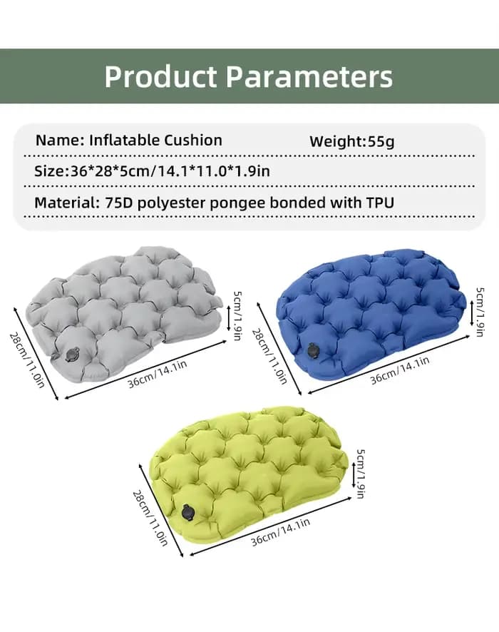 Coussin de siège gonflable en TPU