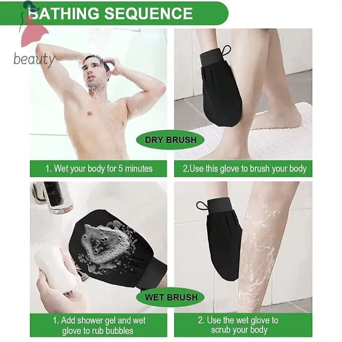 Gant de Énergie pour Douche Marocaine