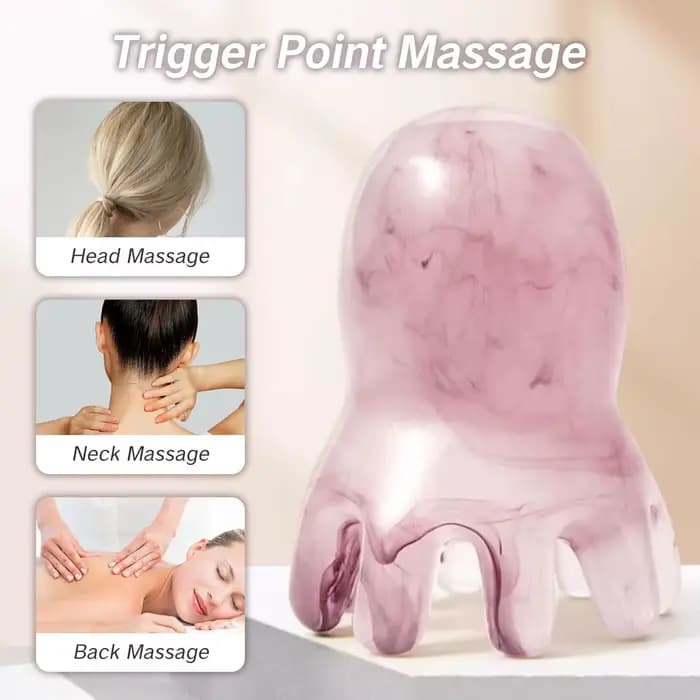 Peigne de Massage en résine poulpe