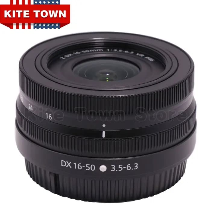 Objectif VR pour Nikon Z DX 16-50mm f/3.5-6.3, pour appareils photo à monture Z Z30 Z50, noir