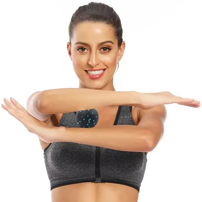 EPP 8cm boules d'arachide Massage corporel balle de Fascia haute densité Relaxation musculaire crosse Fitness Yoga boule de Myofascia soulager la douleur