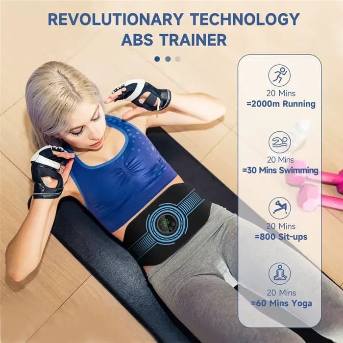 Ceinture de tonification abdominale EMS