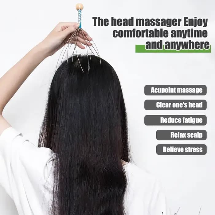Masseur de tête de poulpe