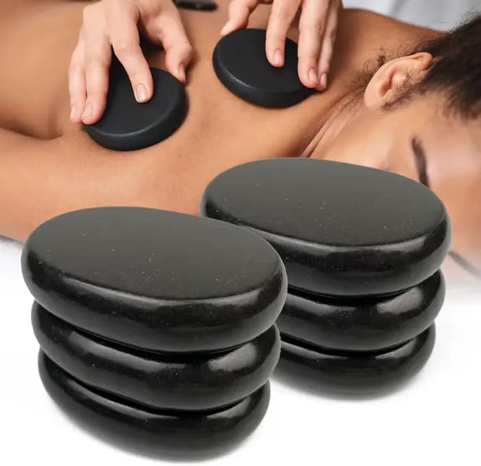 12 pièces pierres de Massage chaudes Rock plus chaud Spa masseurs