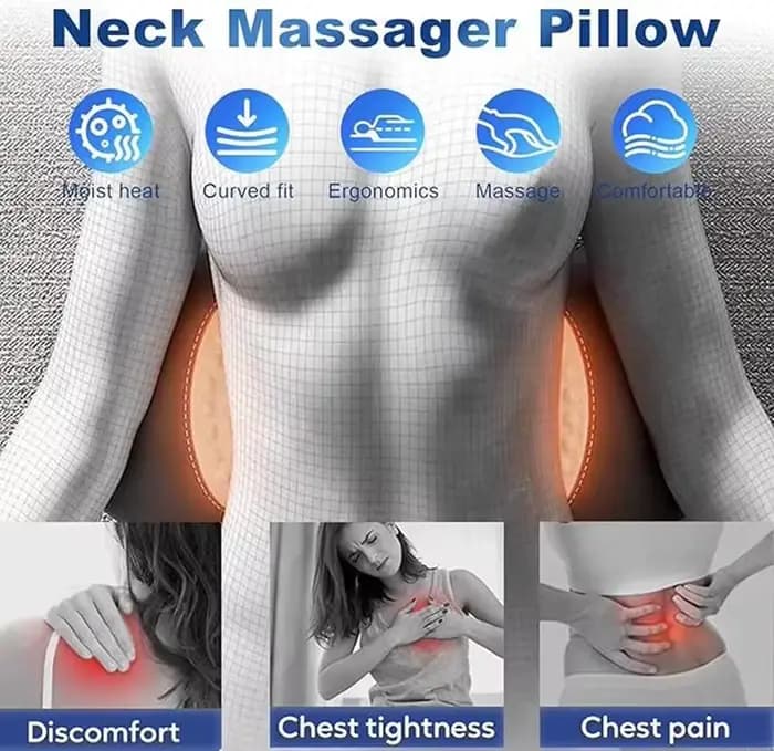 Nouveau masseur de dos 3 en 1 avec lit de soulagement
