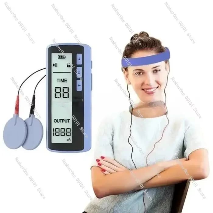 Électrique tDCS transcranique magnétique stimulation du cerveau maux de tête soulagement de la douleur thérapie