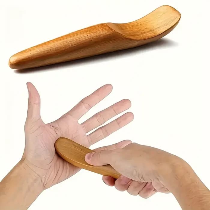 1 bâton de massage en bois portable