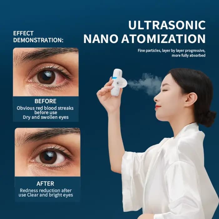 Dispositif de vapeur pour les yeux